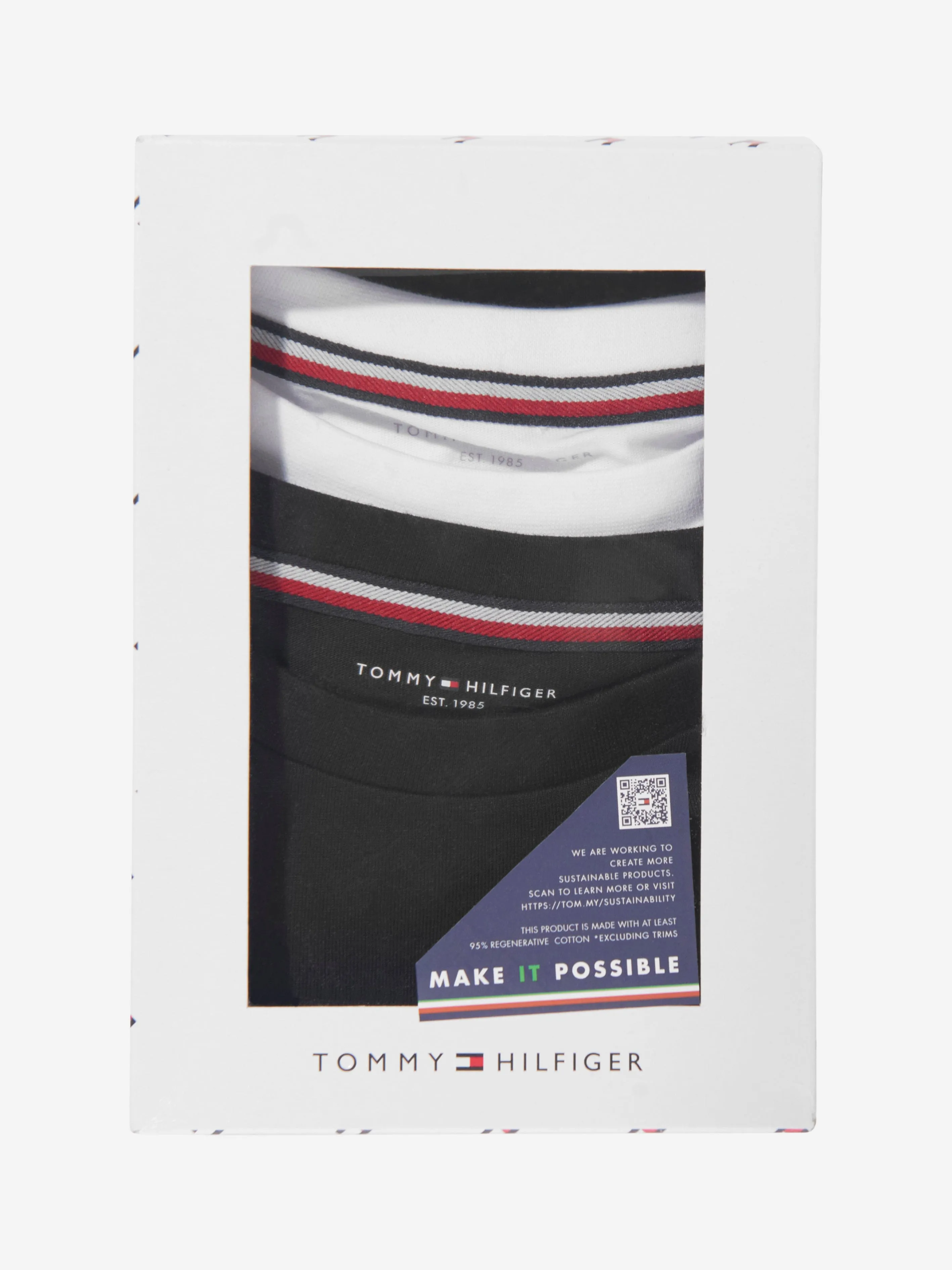 Tommy Hilfiger Kids 2er-Pack T-Shirt-Set in Mehrfarbig