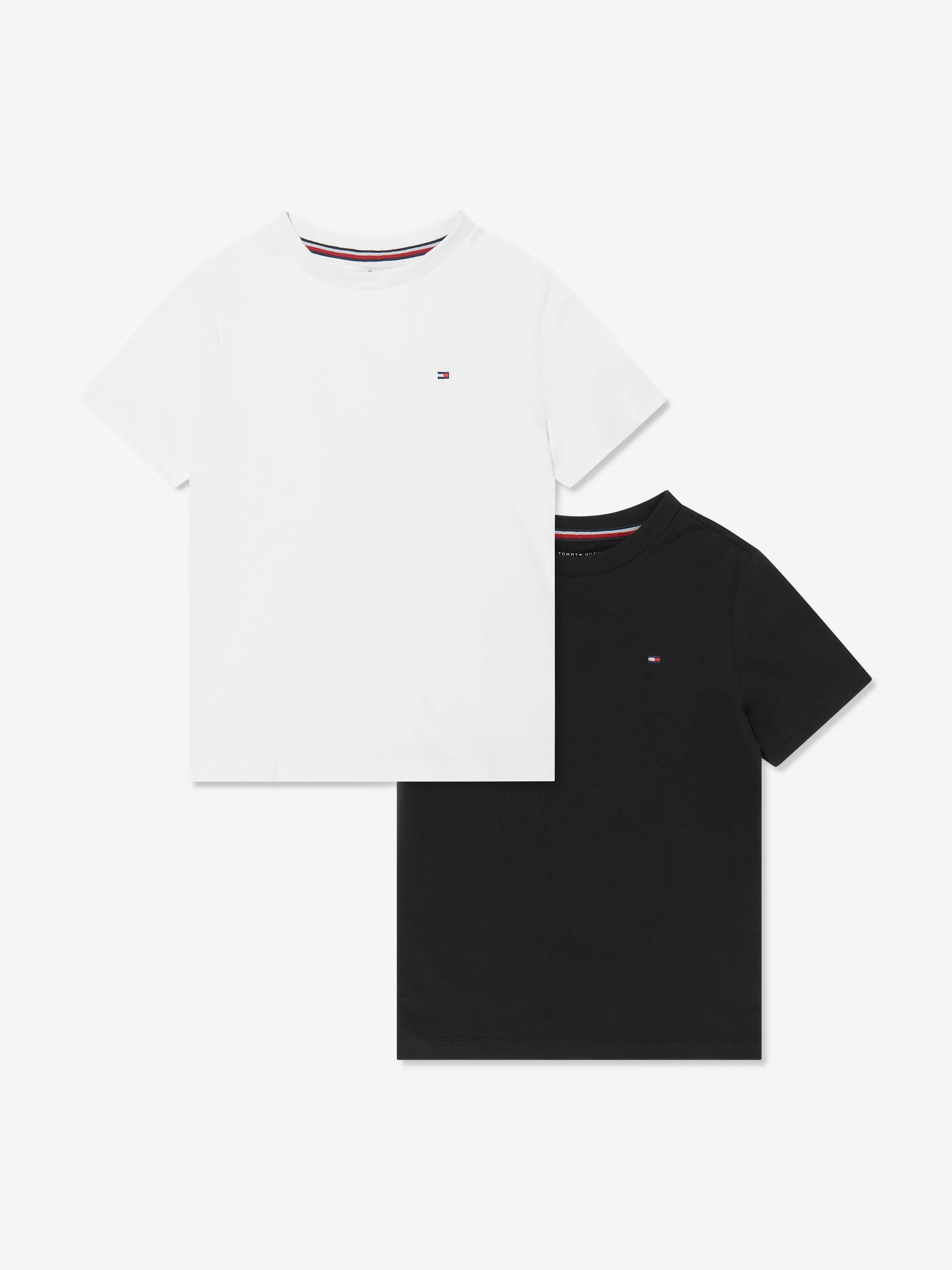 Tommy Hilfiger Kids 2er-Pack T-Shirt-Set in Mehrfarbig