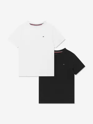 Tommy Hilfiger Kids 2er-Pack T-Shirt-Set in Mehrfarbig