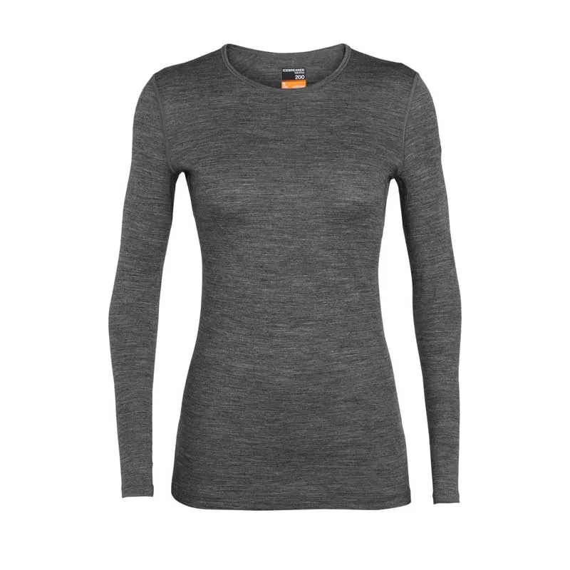 Shop authentic Icebreaker 200 Oasis Long Sleeve Crewe Womens Thermal Top , up to 80%off and newest style here.