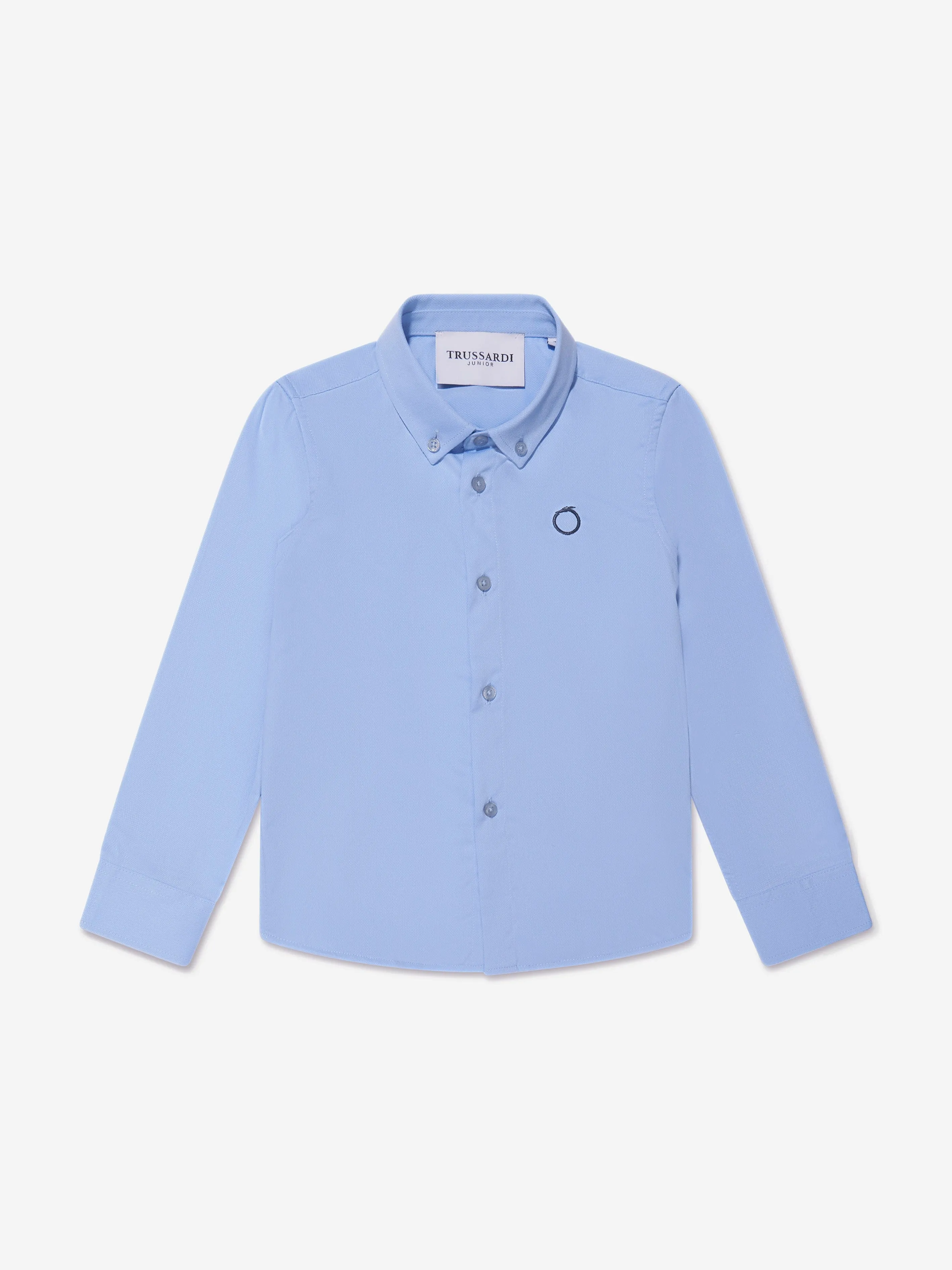 Trussardi Boys Barlog Hemd in Blau
