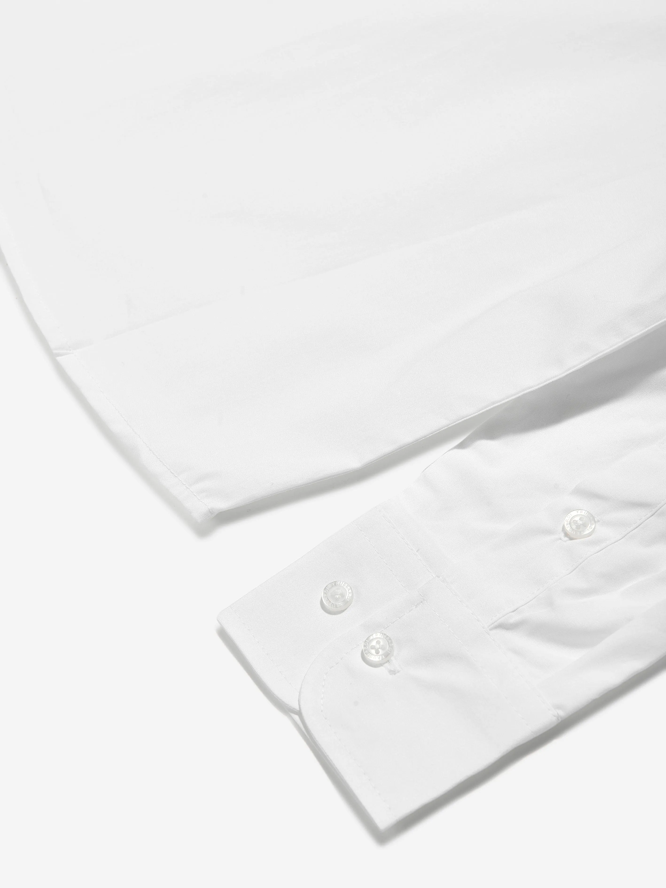 Trussardi Boys Delher Logo Shirt in Weiß