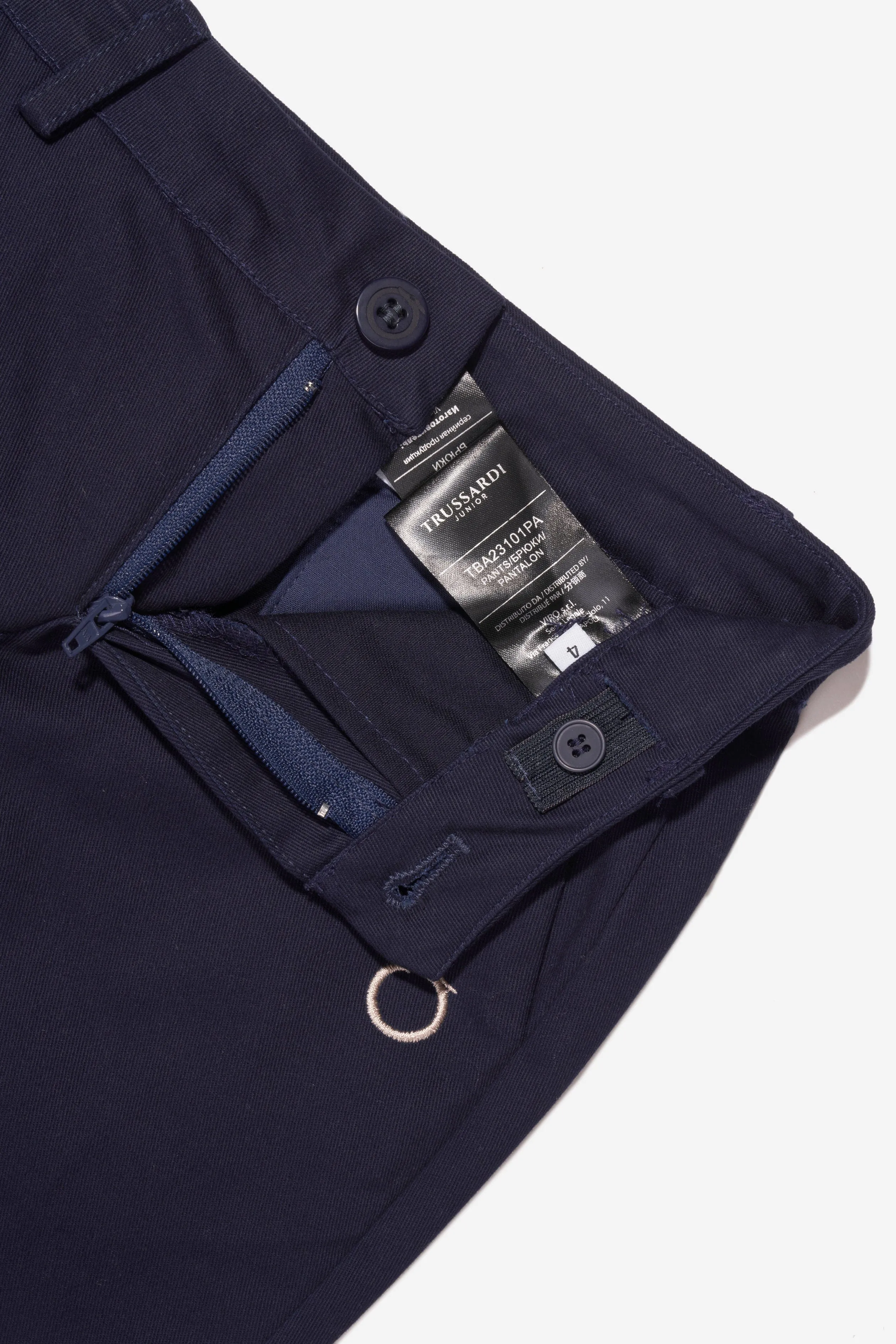 Trussardi Boys Elladan Hose in Marineblau