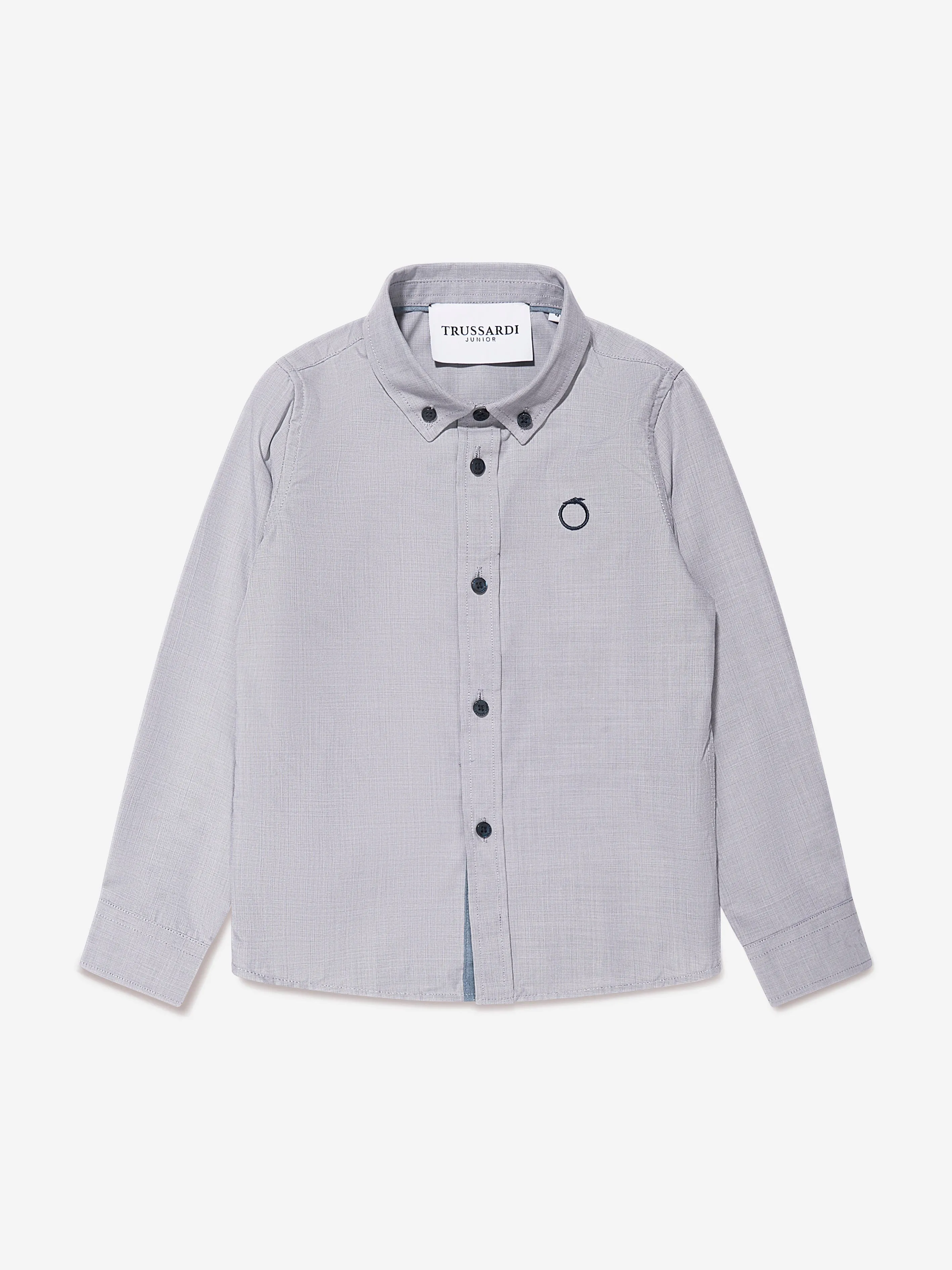 Trussardi Boys Rahill Hemd in Grau