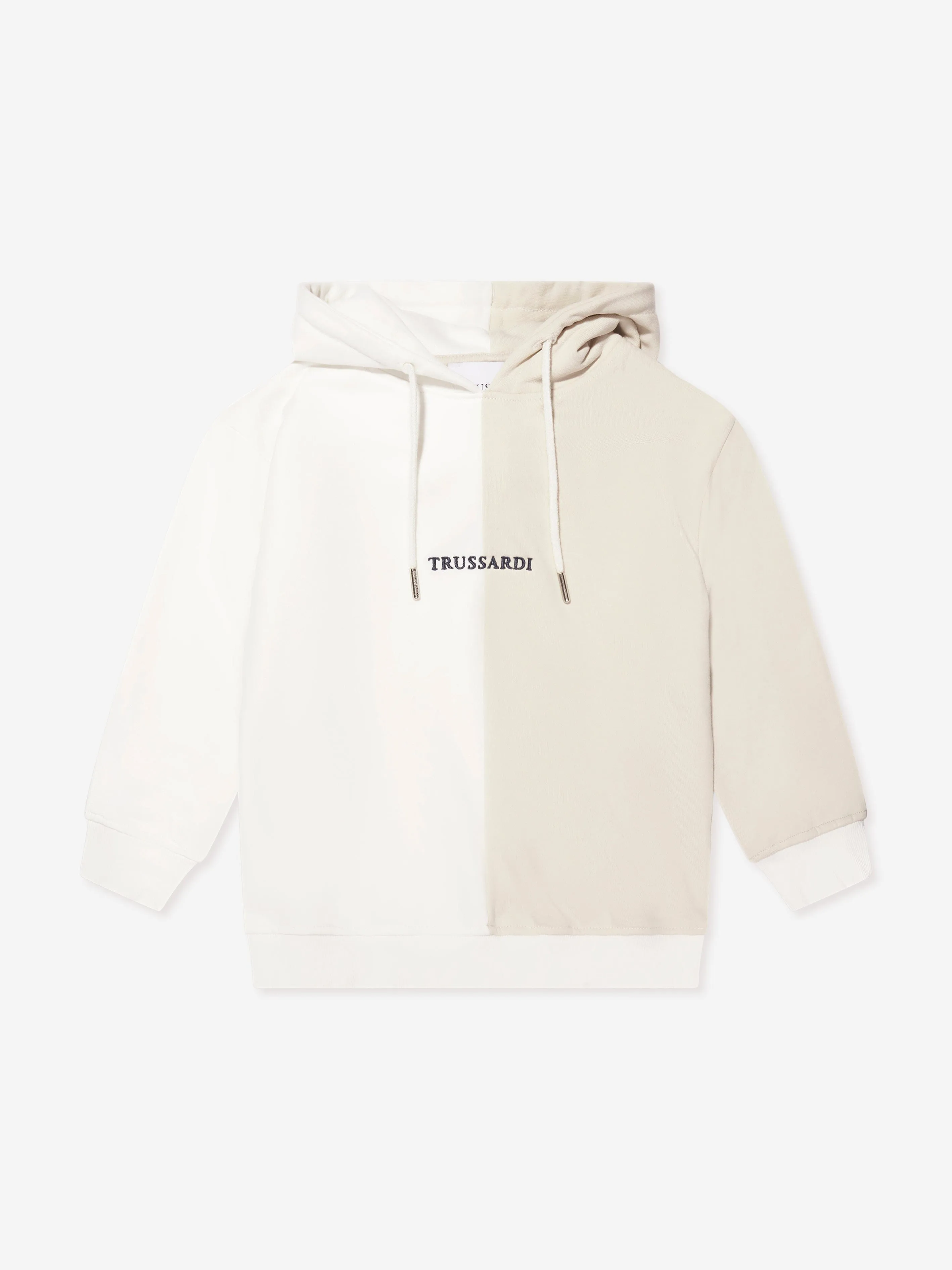 Trussardi Boys Ulak Kapuzenpullover in Elfenbein