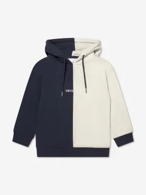 Trussardi Boys Ulak Kapuzenpullover in Marineblau