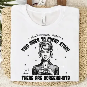 Two Sides & Screenshots T-Shirt pregnancy jeans best price