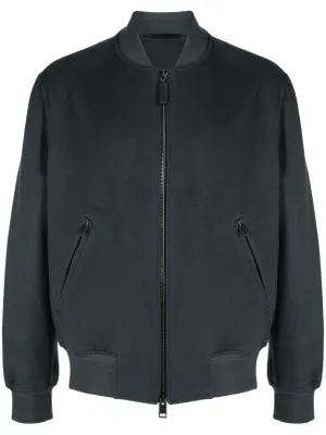 Two-Way Suede Bomber Jacket winter jackets clearance