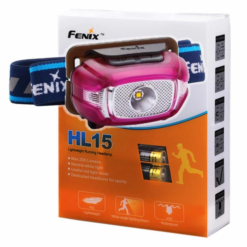 2024-2025 Wide Selection For Unlock Fenix HL15 200 Lumen CREE LED light weight jogging Headlamp (puple color body) For Audiophiles , reasonable price and fast delivery.