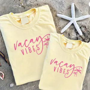 Vacay Vibes Matching Summer Butter T-Shirts maternity dresses promo