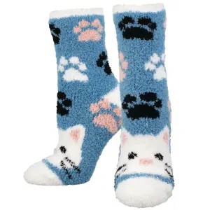 Find Luxury Various Design Of Cheap 'Soft Kitty' Printed Plush Women's Socks ,Big Coupon Code Payment , here is your best choice.