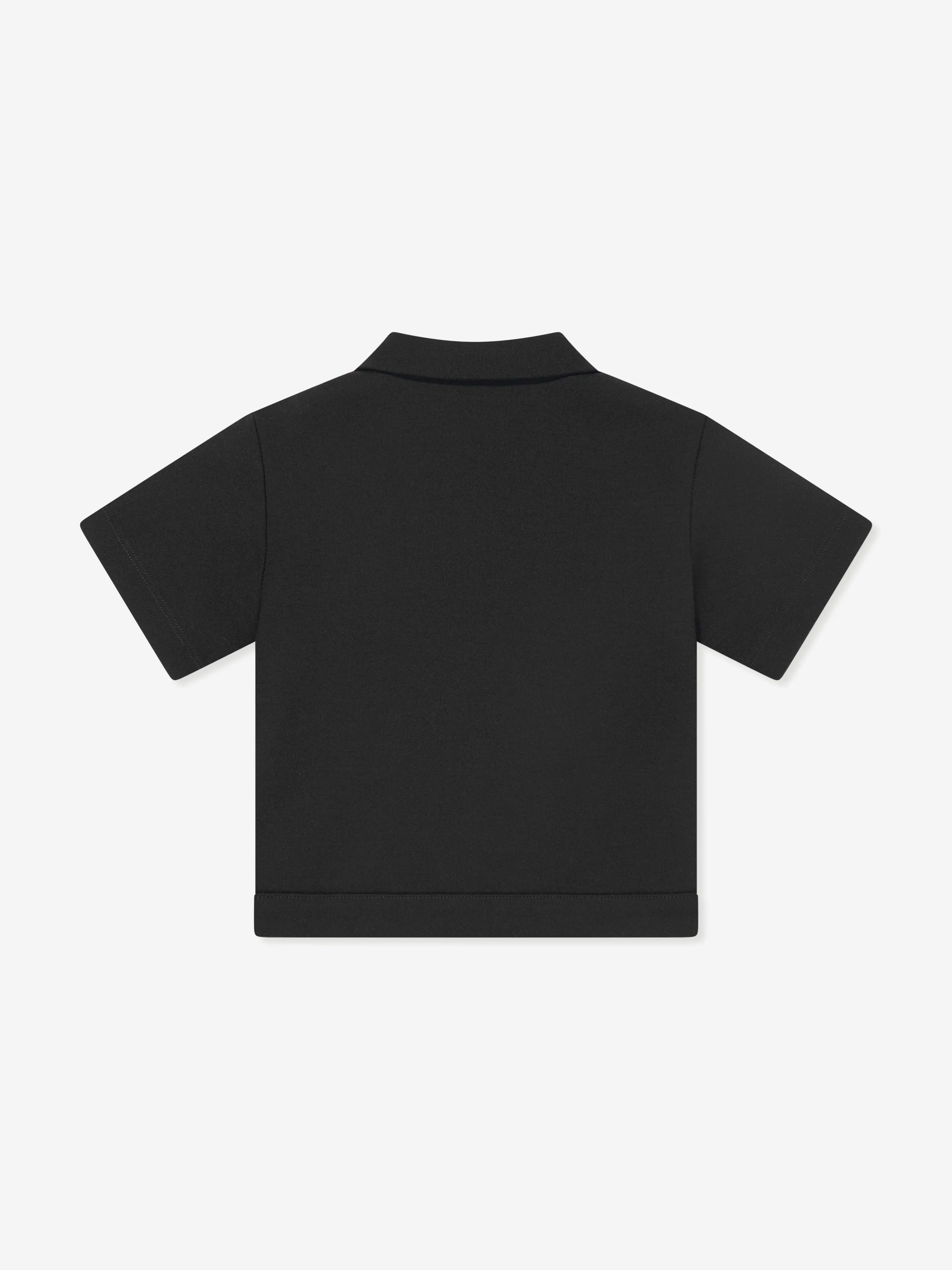 Versace Baby Boys Barocco Hemd in Schwarz