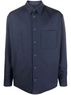 Virgin-Wool Shirt Jacket winter jackets clearance