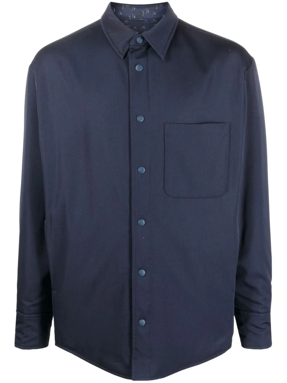 Virgin-Wool Shirt Jacket winter jackets clearance