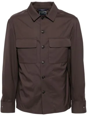 Virgin Wool Shirt Jacket winter jackets clearance