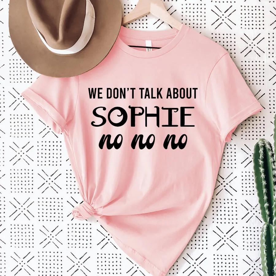 We Don't Talk About Personalised T-Shirt girls pajamas promo