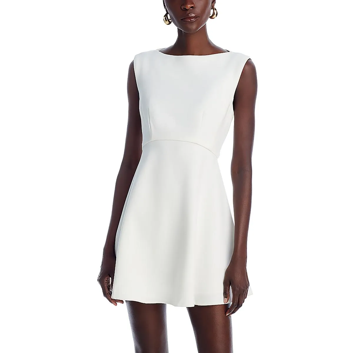 Whisper Womens Sleeveless Knee Length Midi Dress