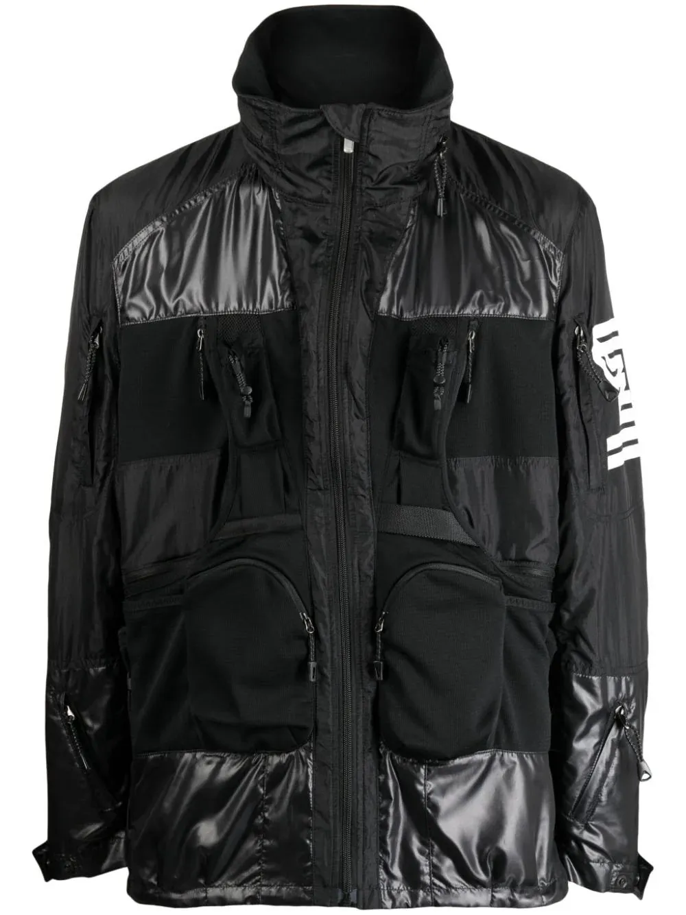 Wlj015 1 - Black Mix winter jackets clearance