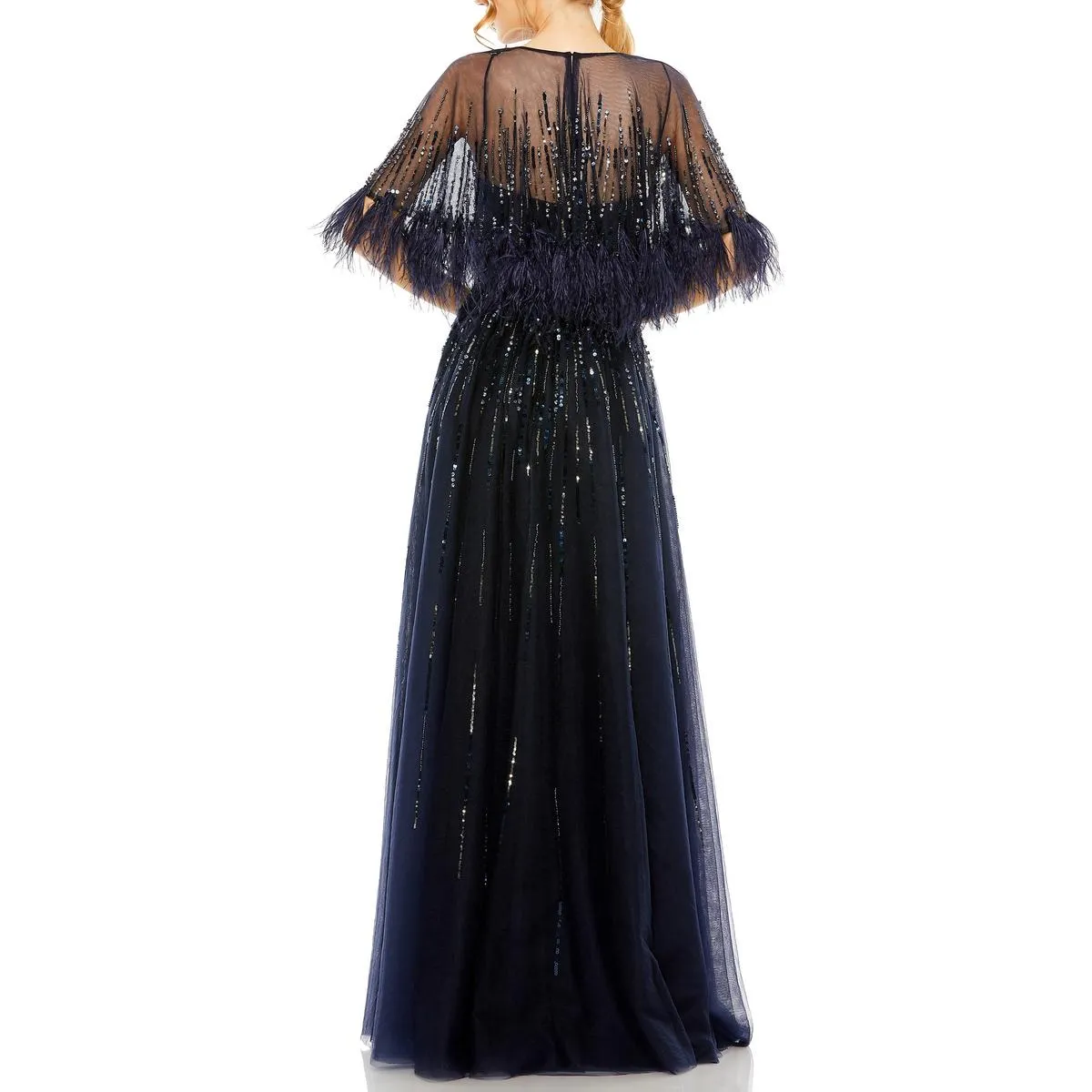 Womens Embellished Formal Evening Dress