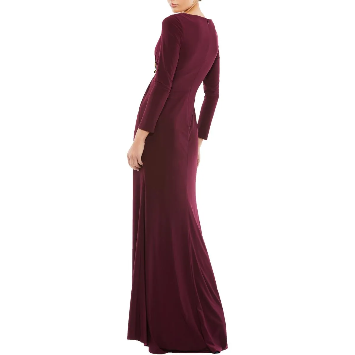 Womens Embellished Formal Evening Dress