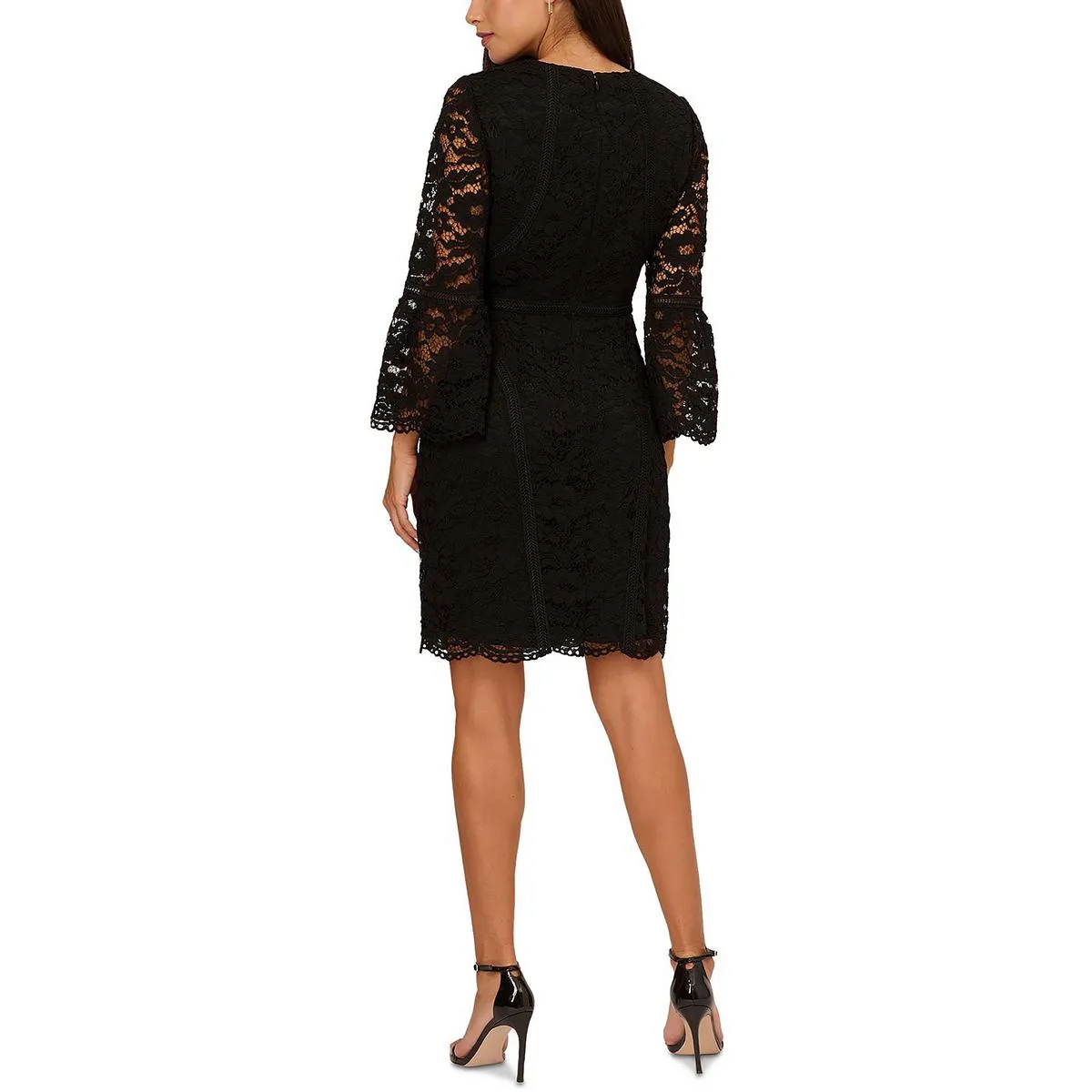 Womens Lace Mini Cocktail And Party Dress