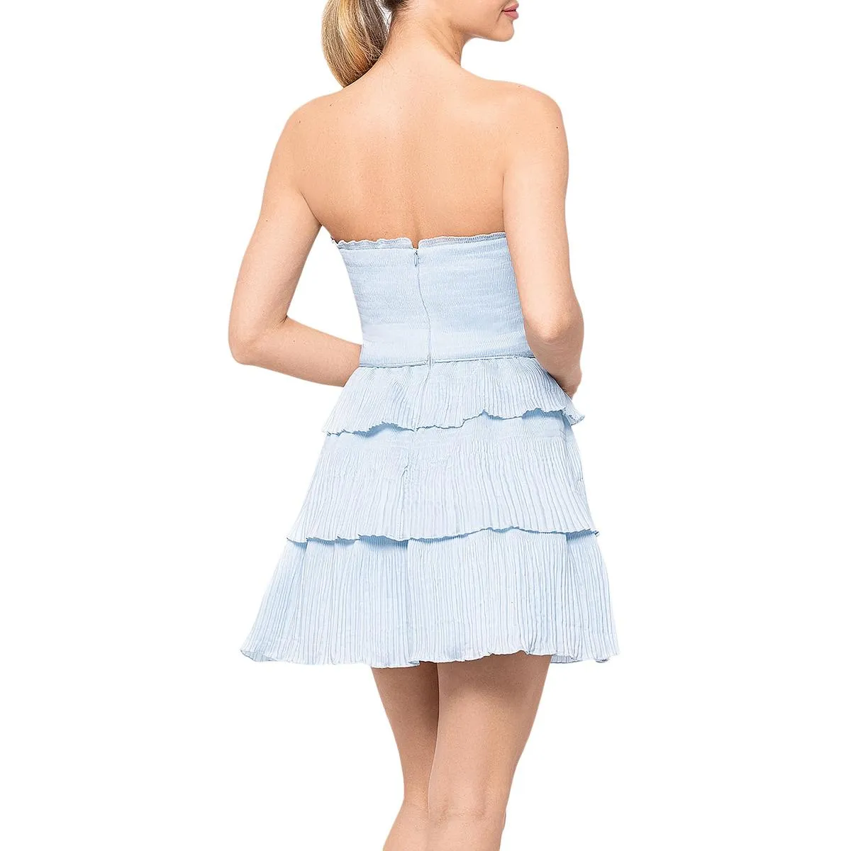 Womens Ribbed Short Mini Dress