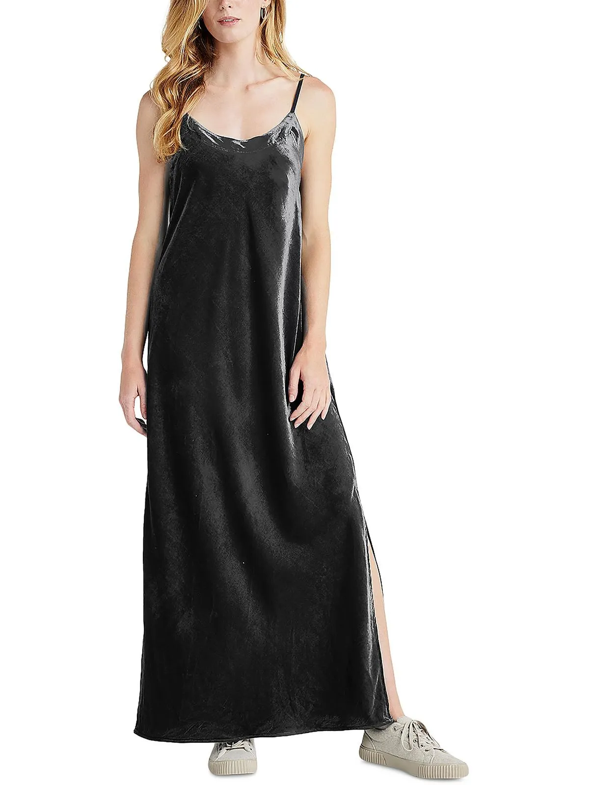 Womens Slit Long Maxi Dress