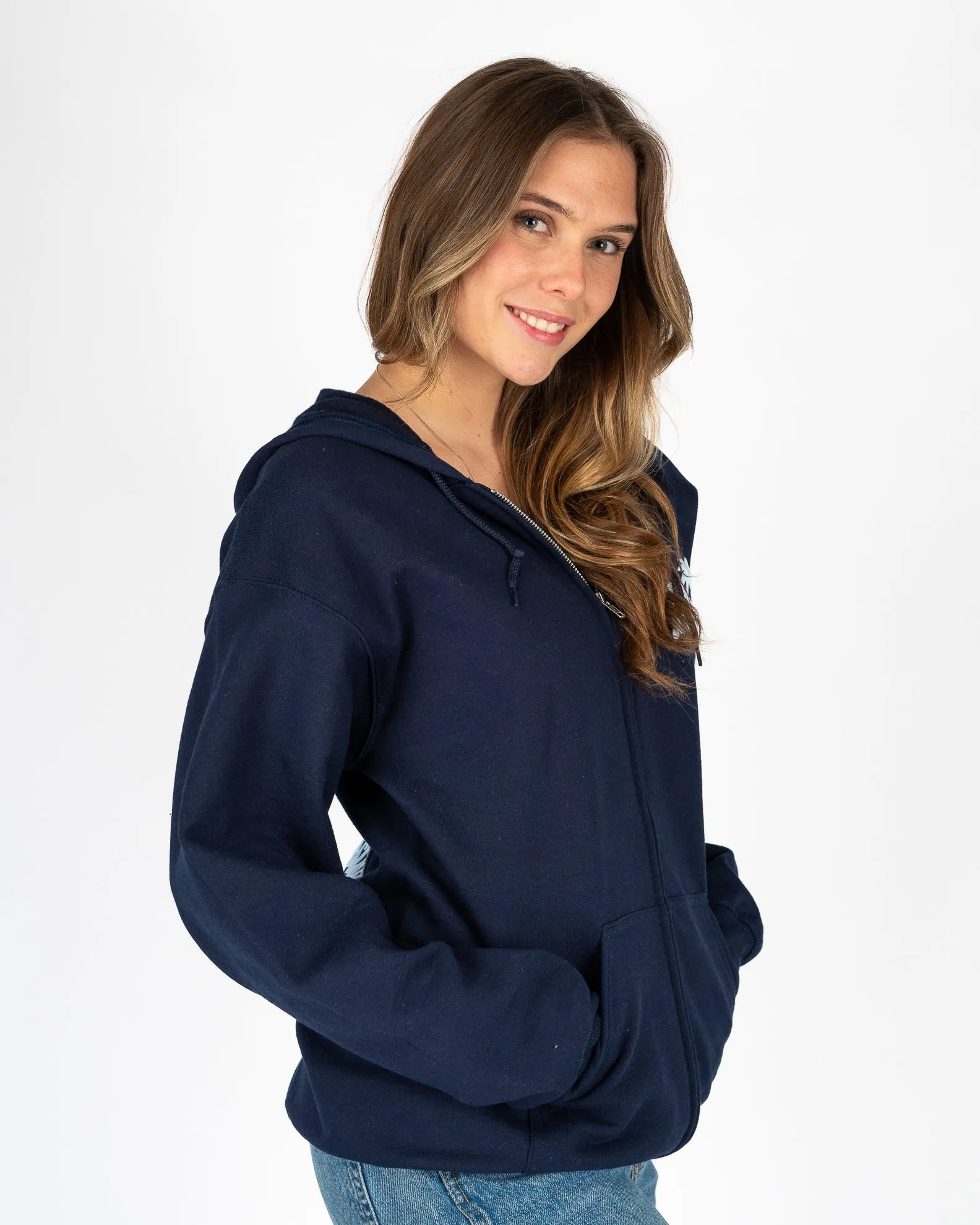 Damens Sway SM Zip-Up Hoodie
