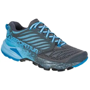 Better Price For World Cup Russia La Sportiva Akasha Womens Trail Running Shoe - Carbon/Pacific - Clearance Amazon Site , lowest price with the highest quality, 78% off!