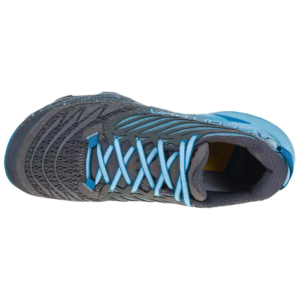 Ebay On Discount La Sportiva Akasha Womens Trail Running Shoe - Carbon/Pacific - Clearance retail sale, new arrivals! Purchase our Items are under very low price, orders now!