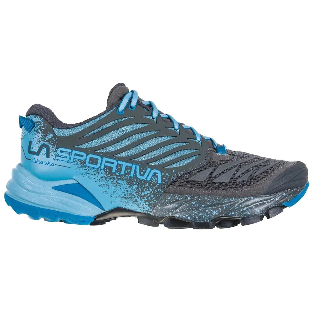 Choose your cheapest La Sportiva Akasha Womens Trail Running Shoe - Carbon/Pacific - Clearance with classic style, you can enjoy the newest Items with fast delivery, 74% off.