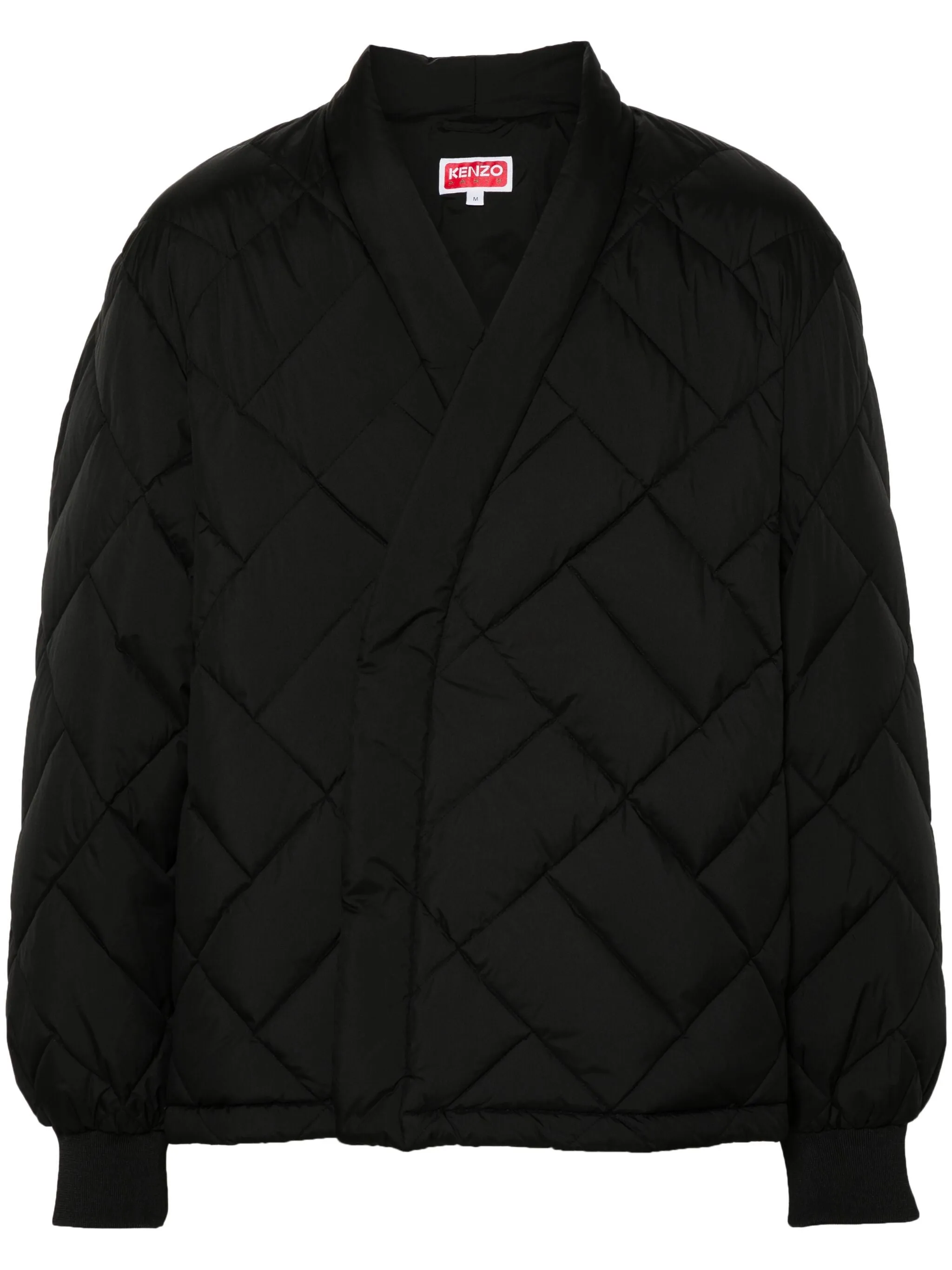 Wrap-Design Padded Jacket winter jackets clearance