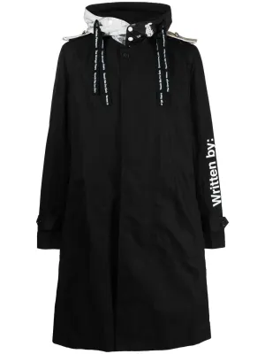 Written By Two-Tone Parka Coat winter jackets clearance