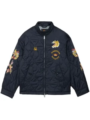X Baracuta Embroidered Bomber Jacket winter jackets clearance