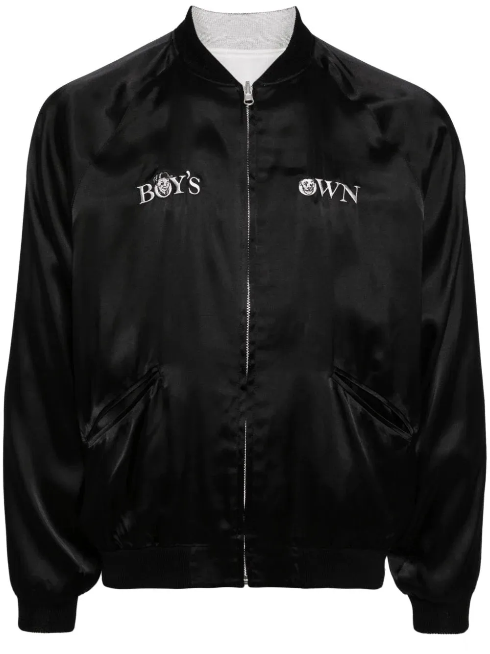 X Boy's Own Embroidered Bomber Jacket winter jackets clearance