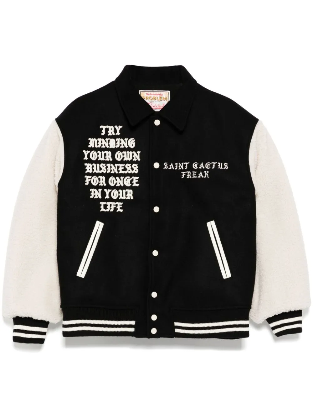X Cactus Plant Flea Market Varsity Jacket winter jackets clearance