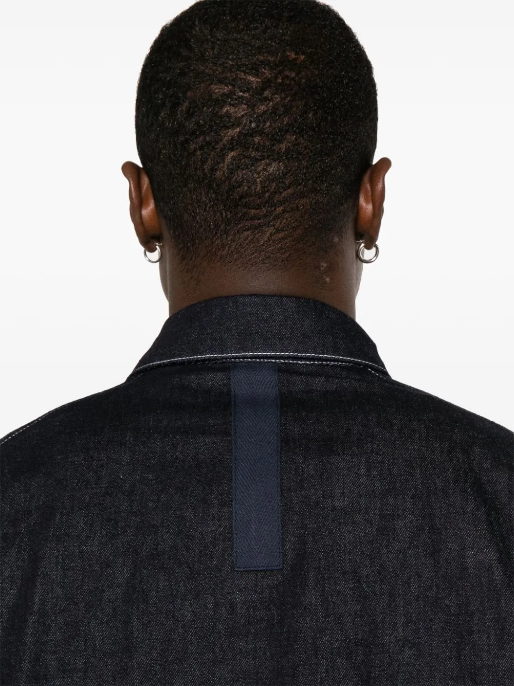 X Carhartt Logo-Patch Coat