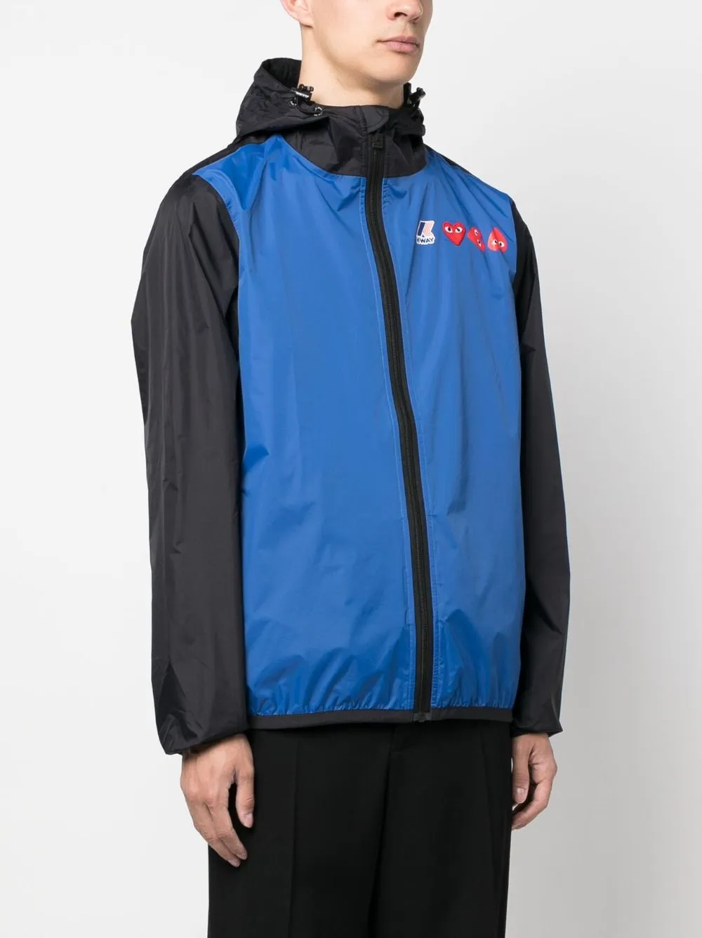 X Kway Logo-Print Hooded Jacket