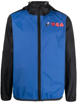 X Kway Logo-Print Hooded Jacket winter jackets clearance