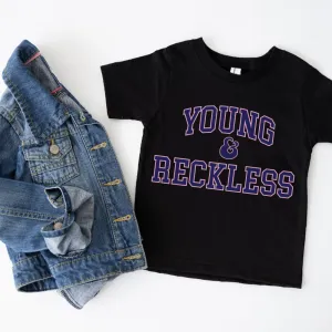 Young & Reckless College Kids Pink/Navy T-shirt girls pajamas promo
