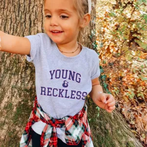 Young & Reckless College Kids Pink/Navy T-shirt girls pajamas promo