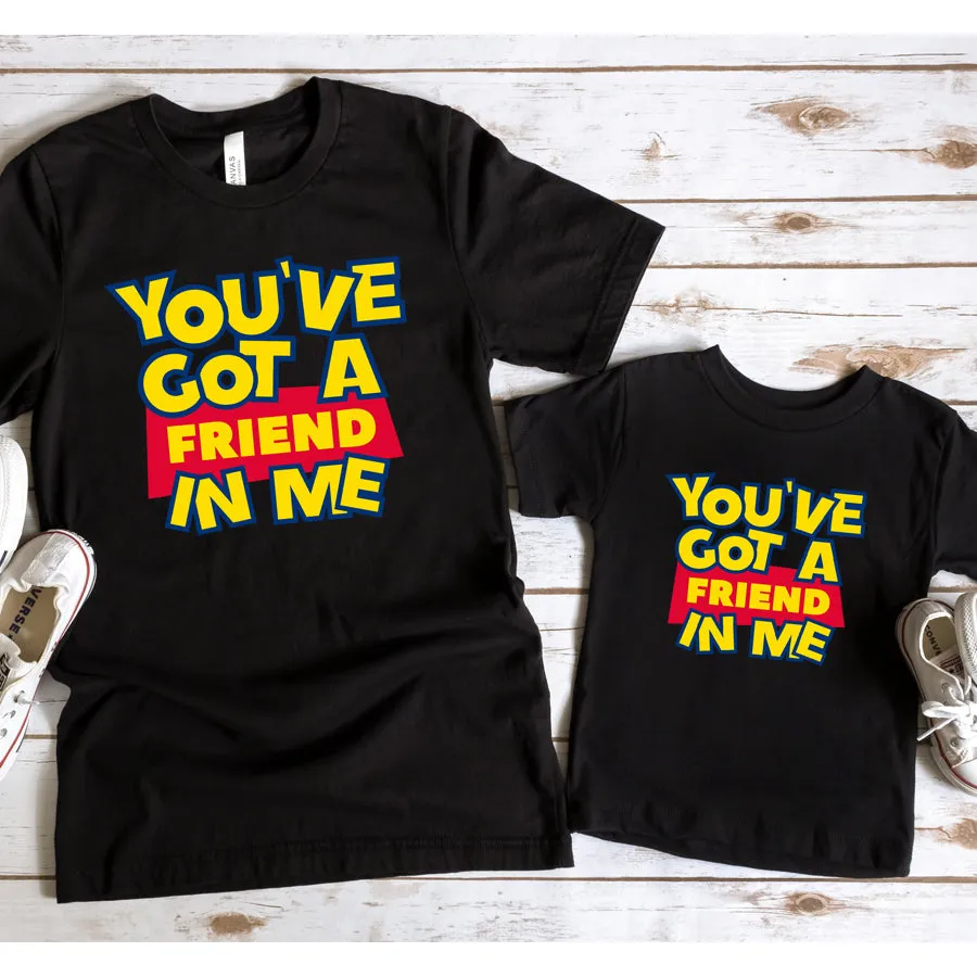 You've Got A Friend In Me Matching Black T-Shirts maternity dresses promo