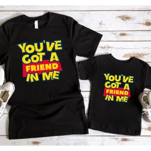 You've Got A Friend In Me Matching Black T-Shirts maternity dresses promo
