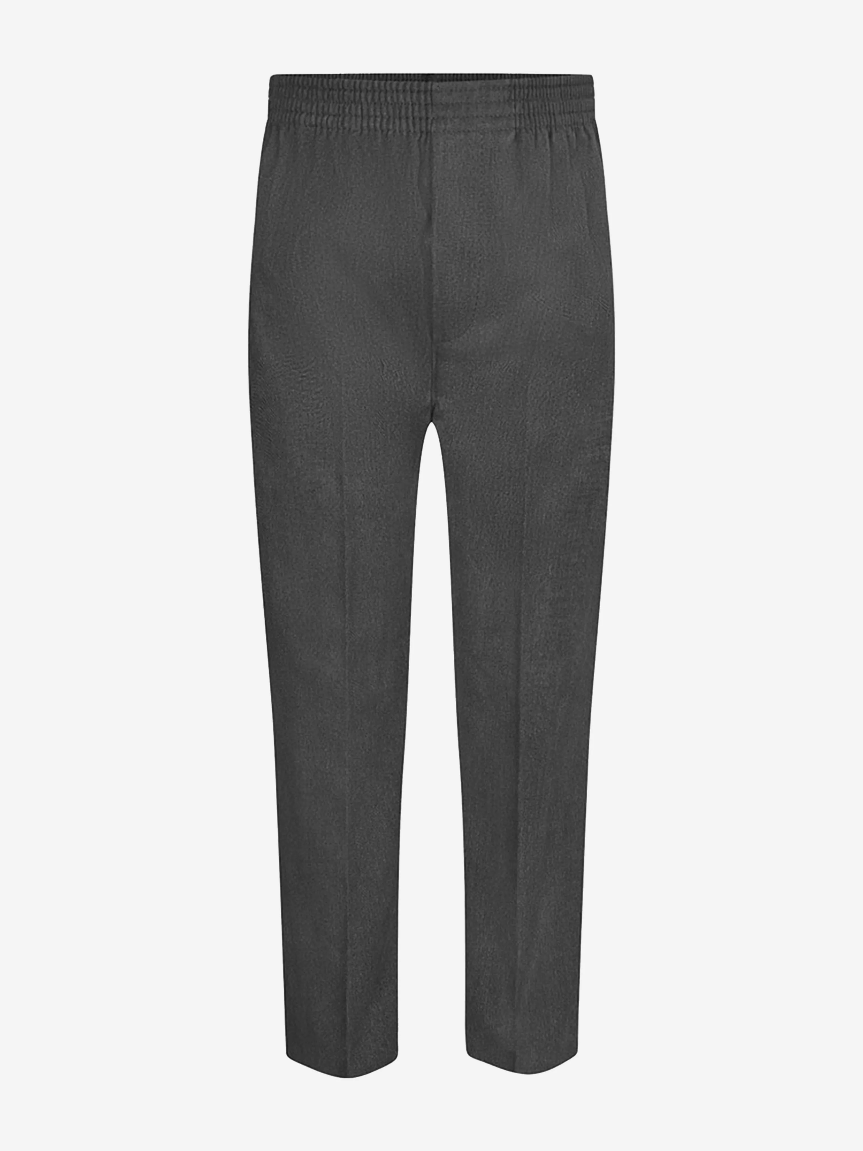 Zeco Boys School Voll elastische Bundhose in Grau