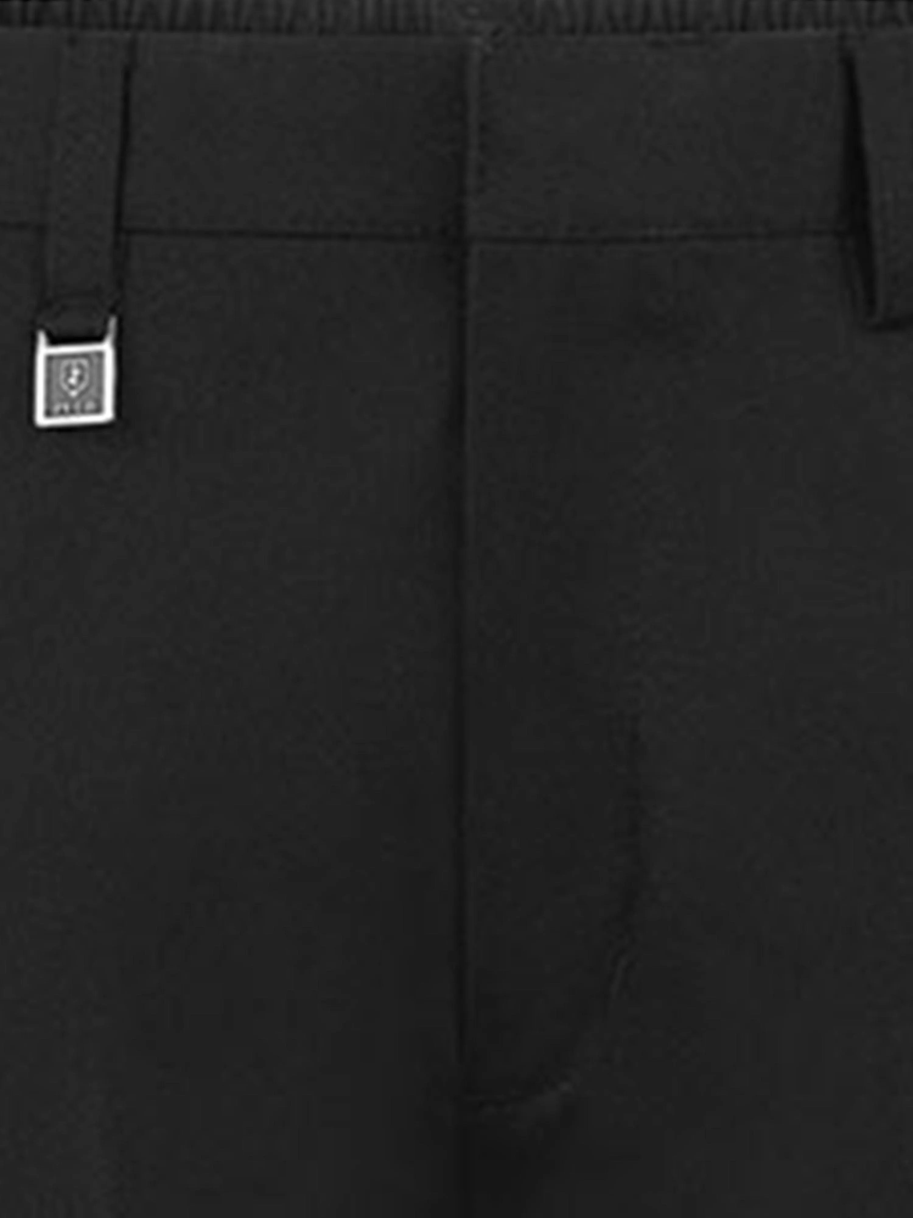 Zeco Boys School Slim Fit Hose in Schwarz