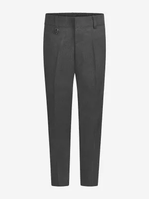 Zeco Boys School Slim Fit Hose in Grau