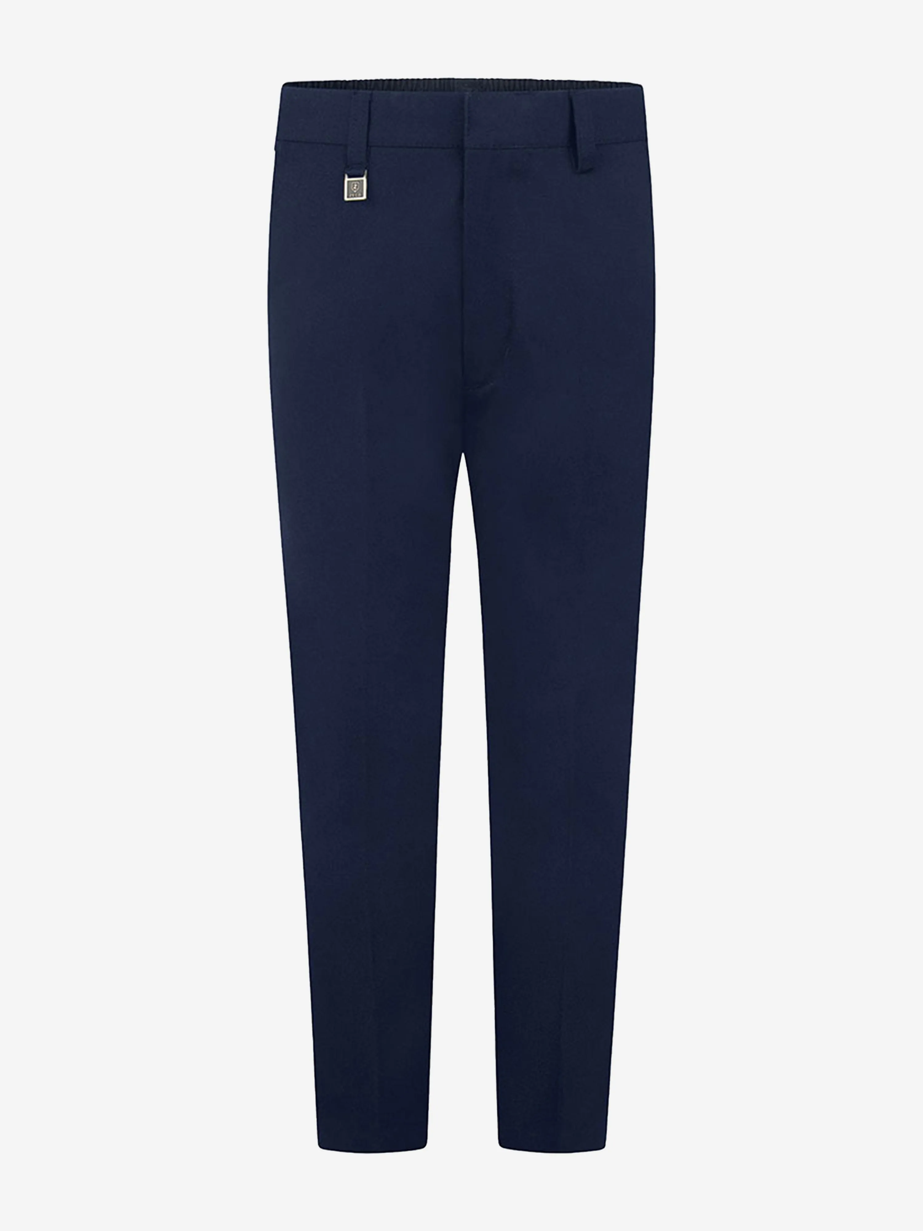 Zeco Boys School Slim Fit Hose in Marineblau
