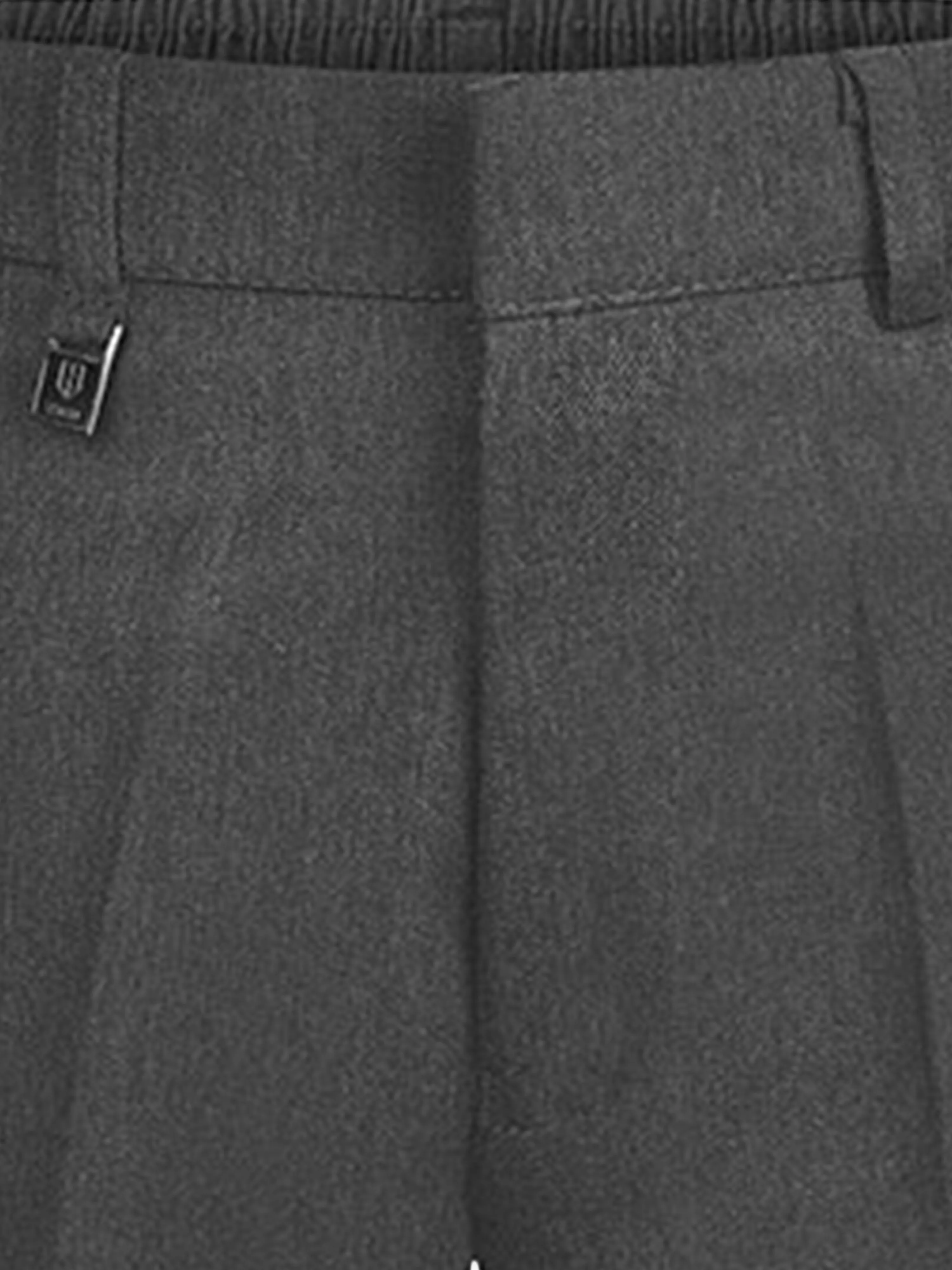 Zeco Boys School Robuste Passform Hose in Grau
