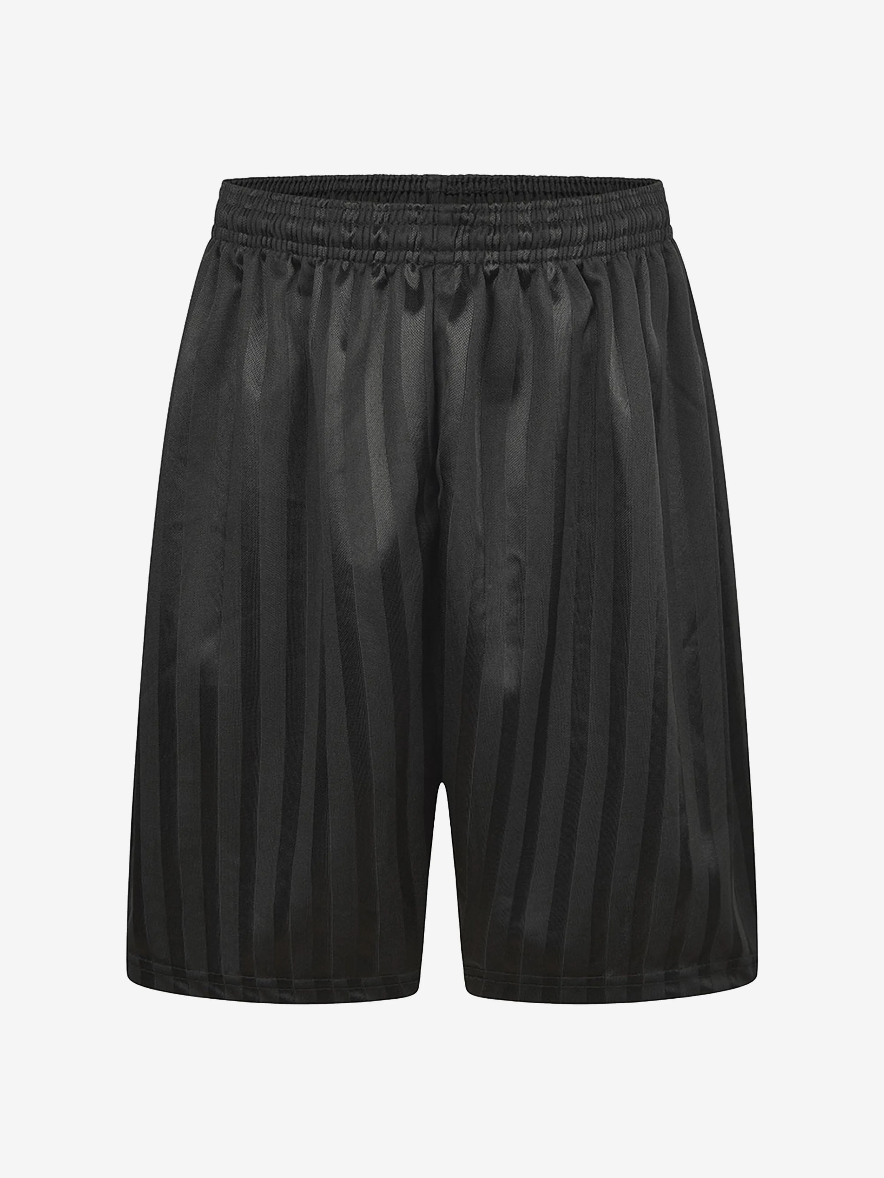 Zeco Kids School Schattenstreifen Shorts in Schwarz