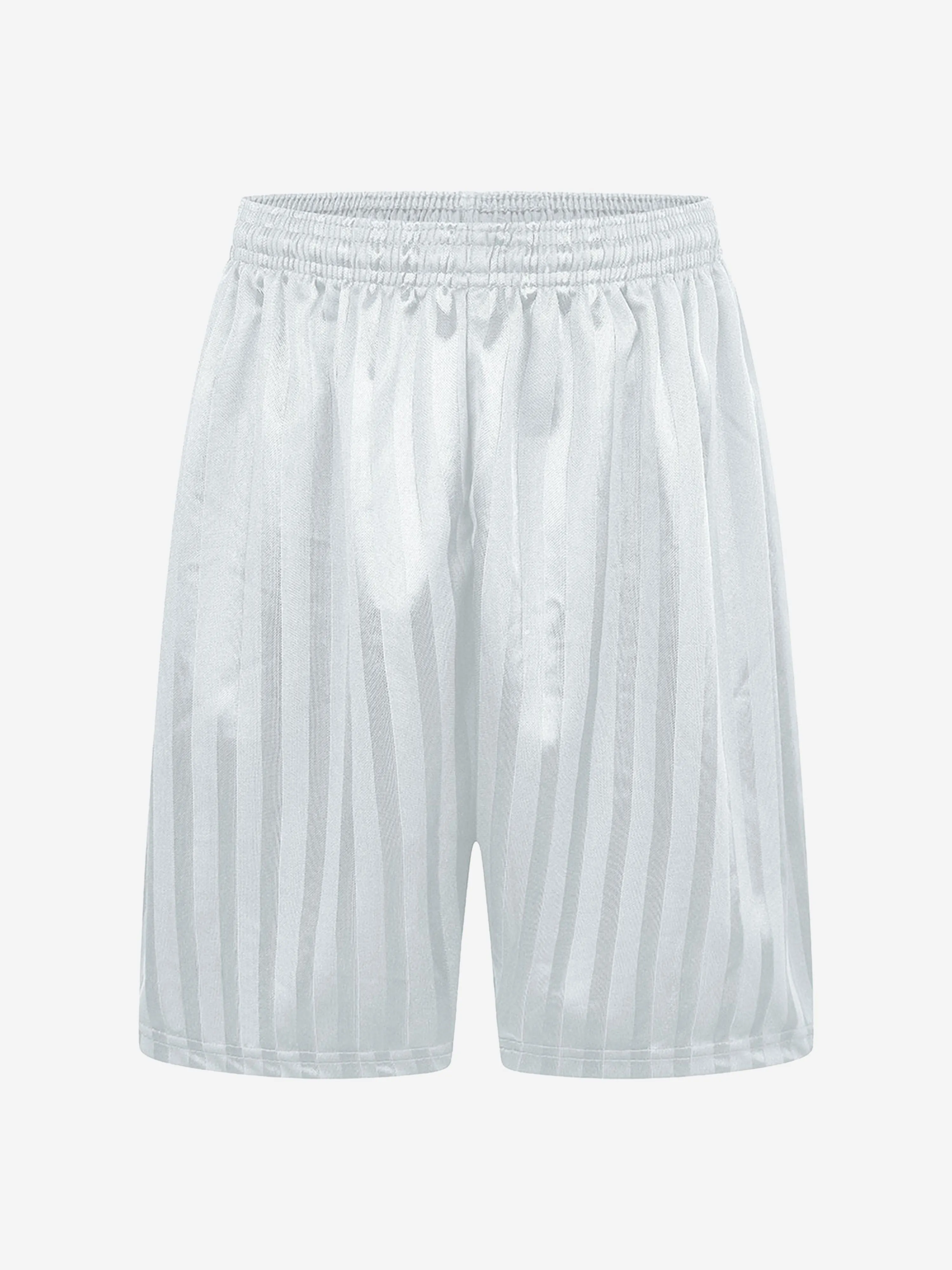 Zeco Kids School Schattenstreifen Shorts in Weiß